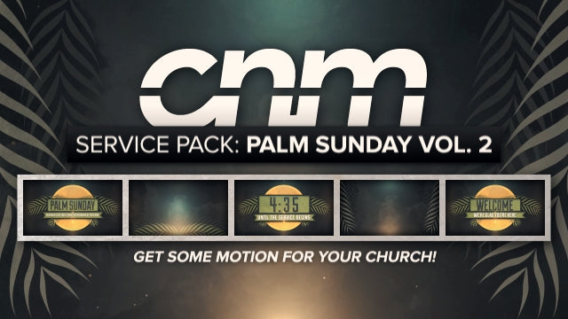 Service Pack: Palm Sunday Vol. 2