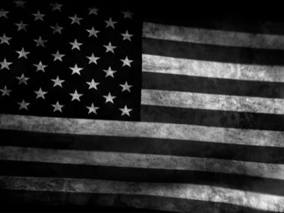 Black And White Flag Loop 4