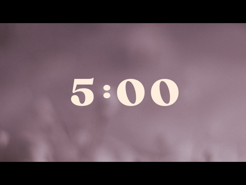 Be Still Countdown