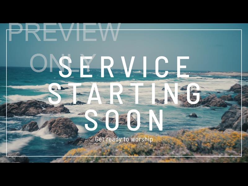 Point Lobos Service Starting Soon Still