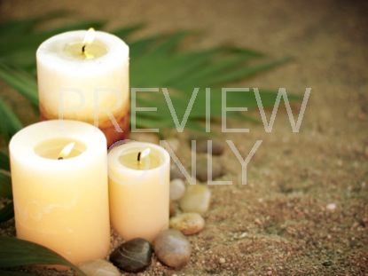 Palm Sand Candles