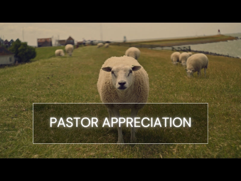 Pastor Appreciation Video - Thank You