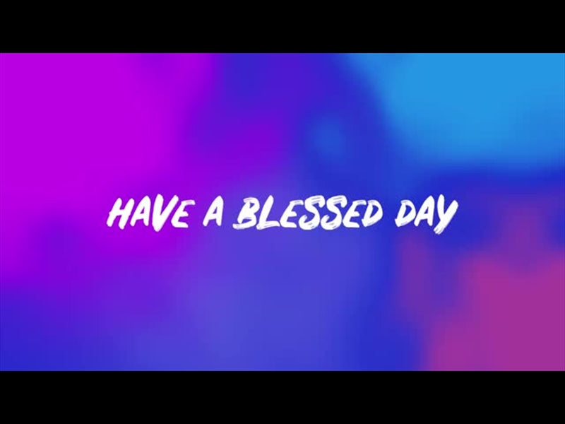 Blue And Purple Blessing