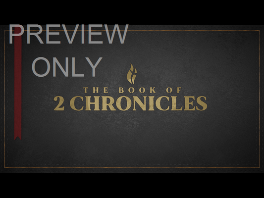 2 Chronicles - Black Still
