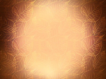 Gold Leaves Amber Motion