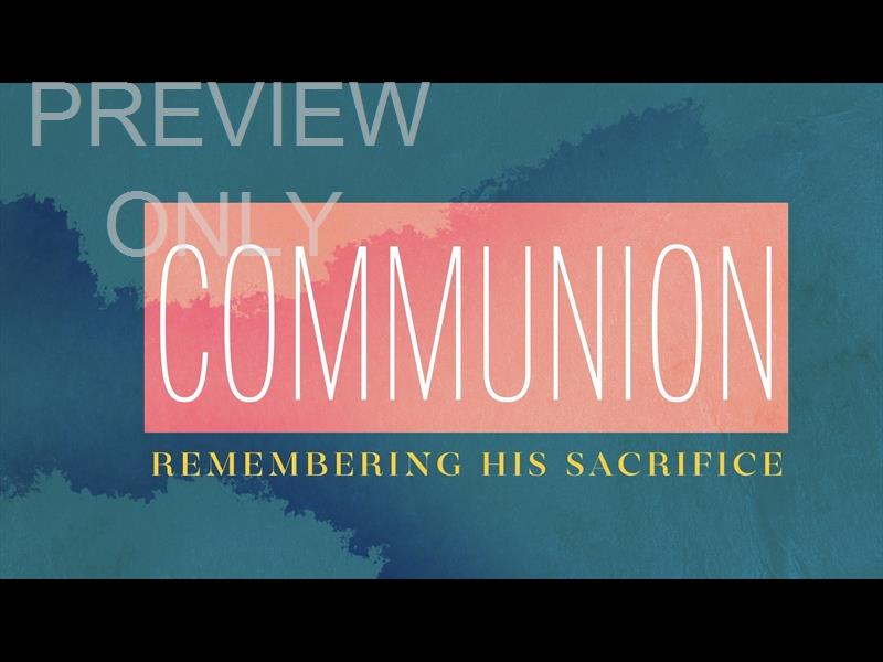 Pastel Communion Still