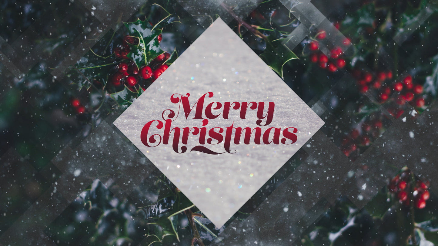 Winter Journey Merry Christmas Still