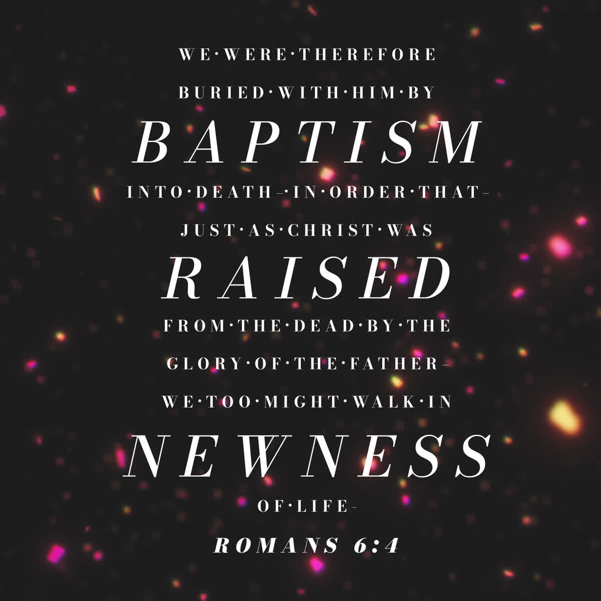 Glitterific New Year Scripture