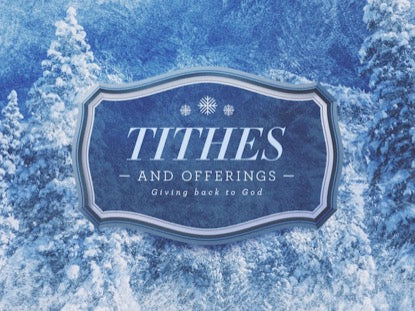Frost Tithes And Offerings 2