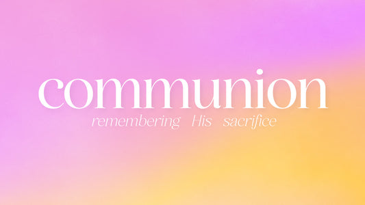 Its Spring Communion