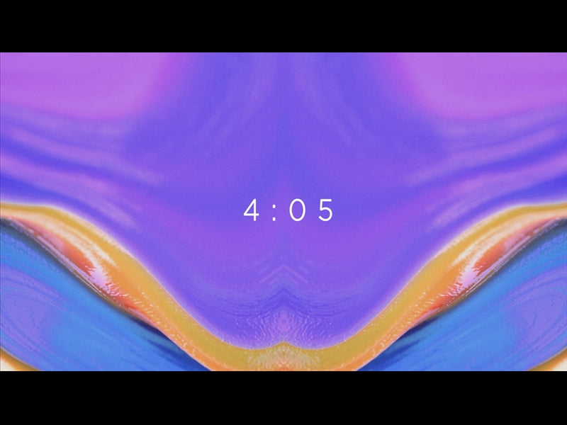 Abstract Colors Countdown 3
