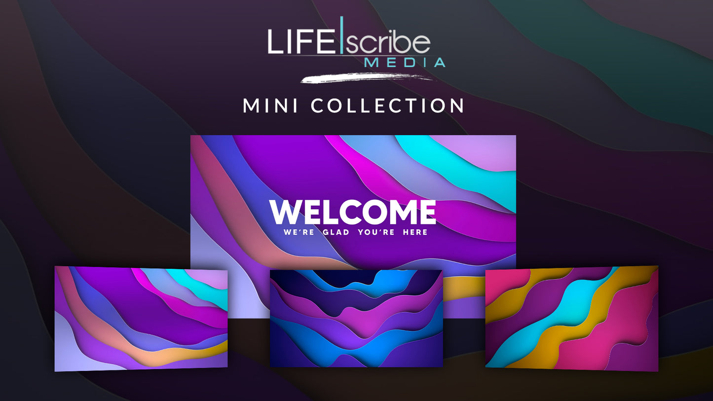 Life Scribe Media Mini Waveflow Collection
