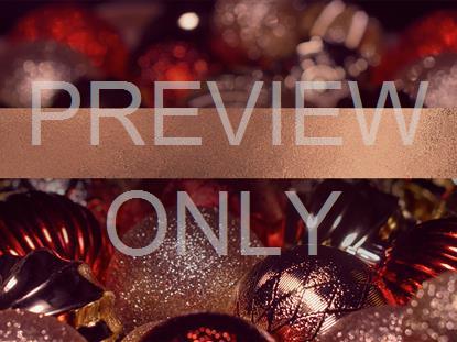Christmas Bulbs Blank