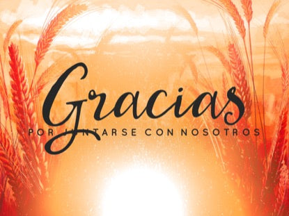 Harvest Sowing Closing 1 Motion - Spanish