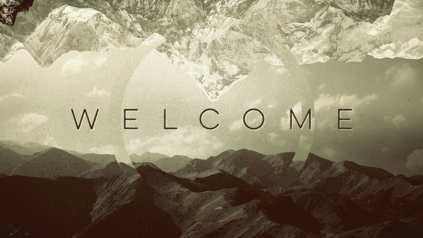 Surreal Landscape Welcome Still