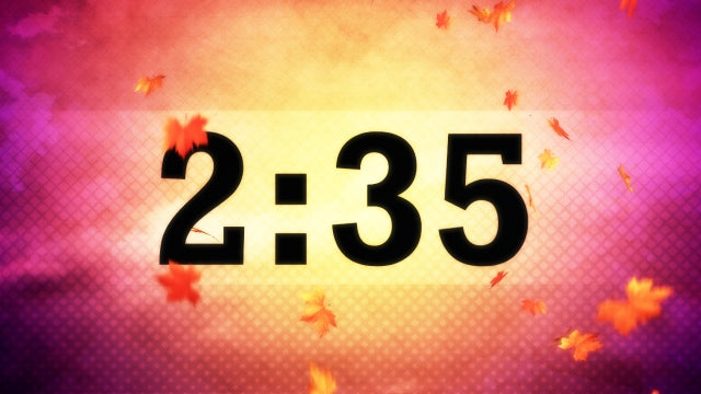 Clouds And Leaves Countdown