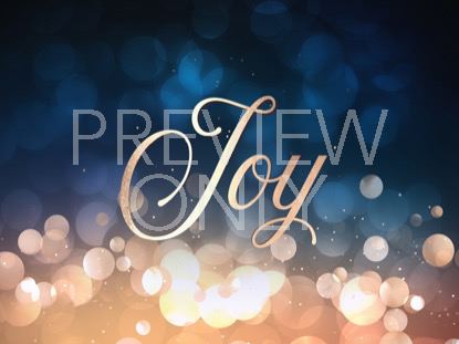 Christmas Bokeh Joy