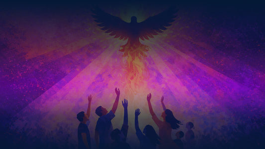 Pentecost Celebration Holy Spirit You Are Welcome Here Blank
