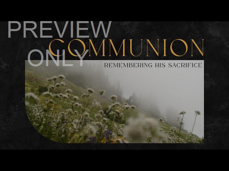 Mountainside Communion Still