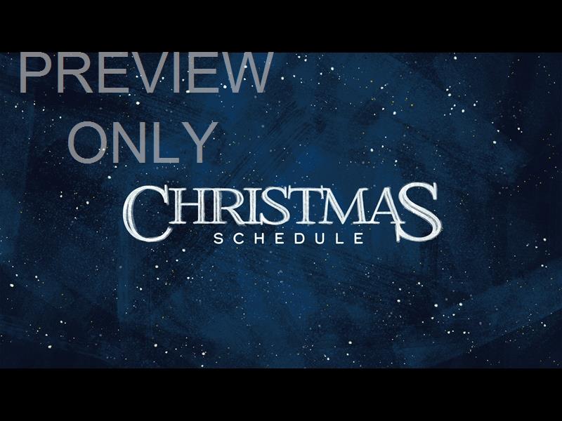 Jeweled Brush Christmas Christmas Schedule Still