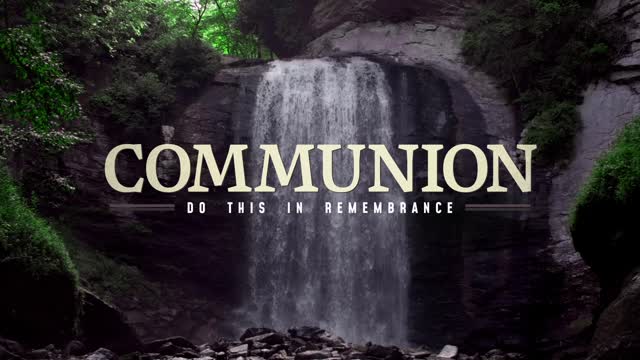 Blue Ridge Waterfalls Communion