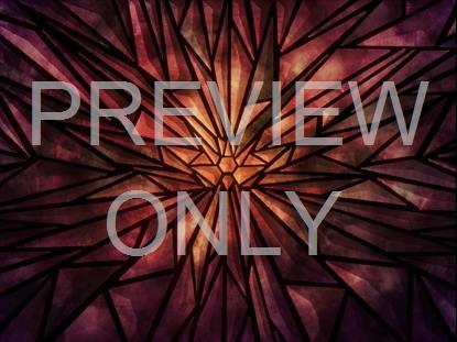 Rays Stained Glass Warm