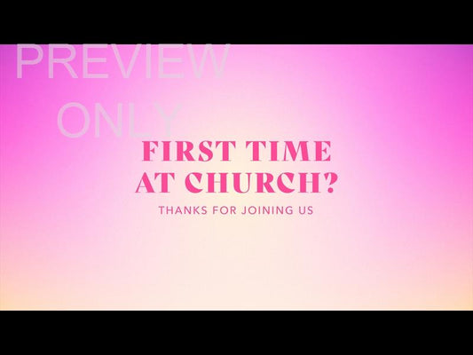 Gradient Volume 1 First Time At Church Still