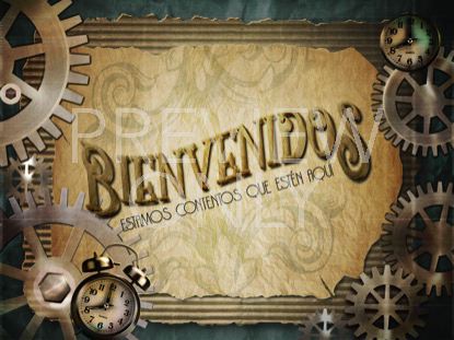 Steampunk Welcome Still -