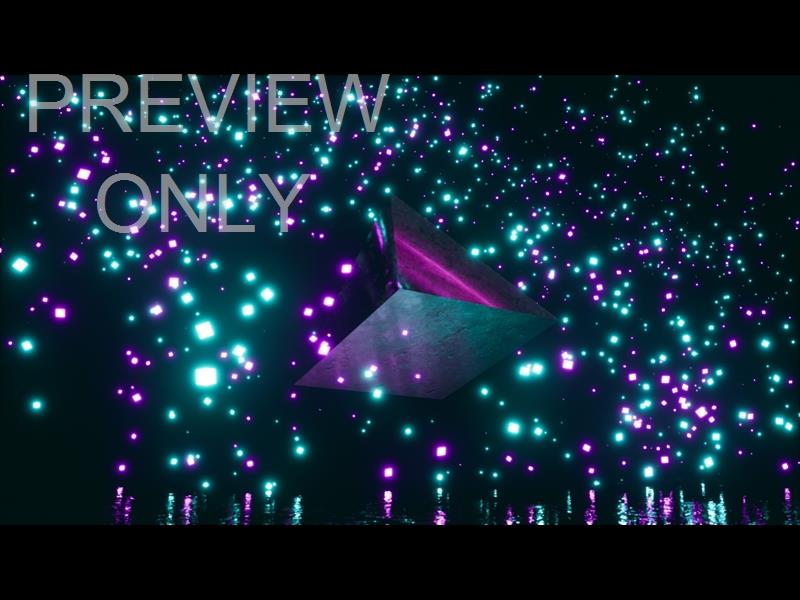 Fluorescent Pyramid Vortex Still