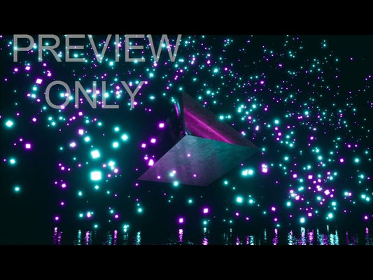 Fluorescent Pyramid Vortex Still