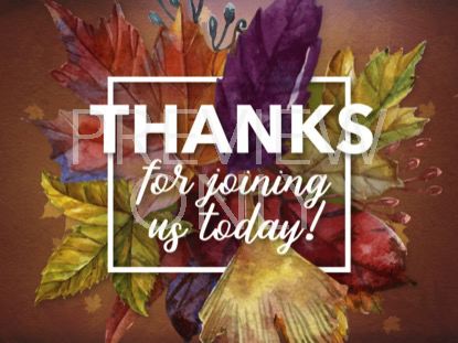 Thanksgiving Centerpiece Closing Still