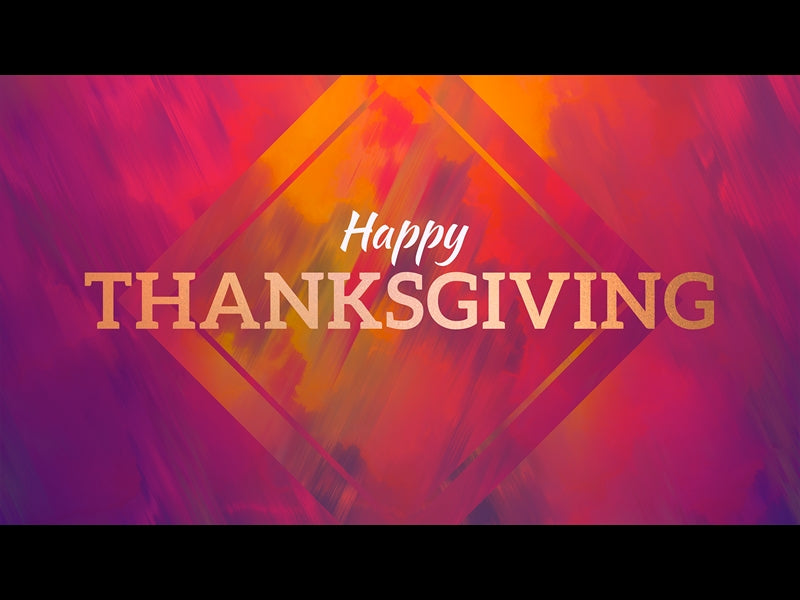 Painted Fall Thanksgiving