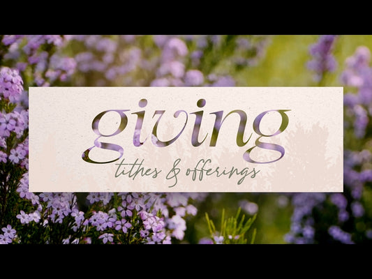 Flower Garden Giving