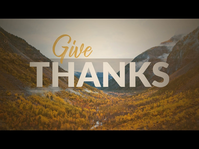 Give Thanks