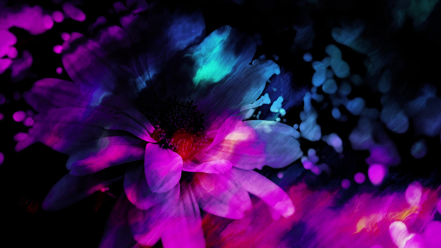 Painted Flowers 02