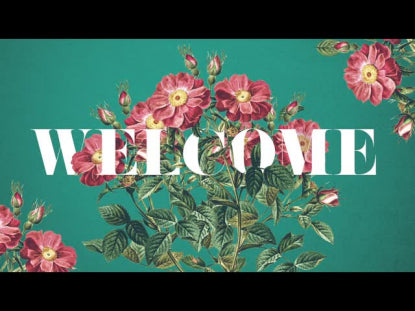 Floral Burst Welcome