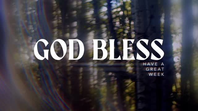 Like A Tree God Bless