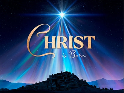 Starlight Christmas Christ Is Born