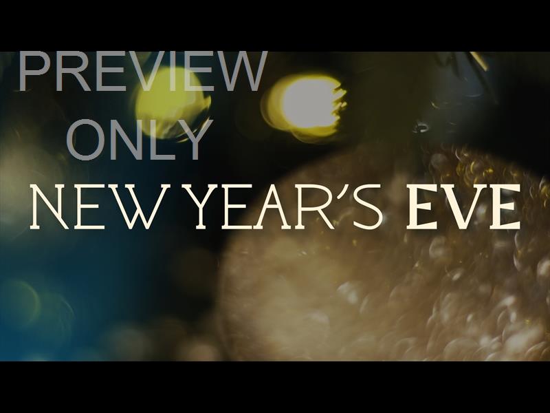 Bright And Beautiful New Years Eve Still
