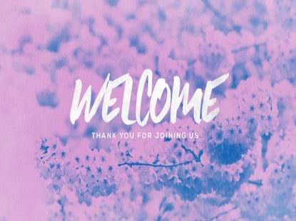 Pastel Scenes Welcome