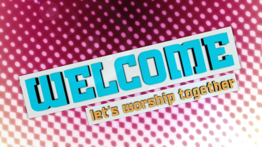 Halftone Welcome