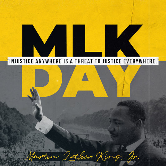 Vintage Mlk Day Social Graphic