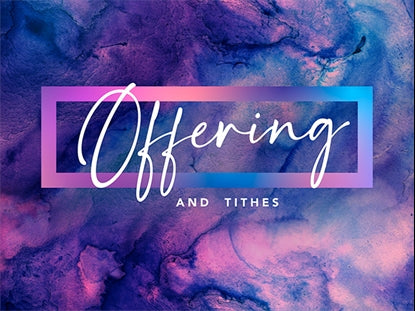 Easter Canvas Offering