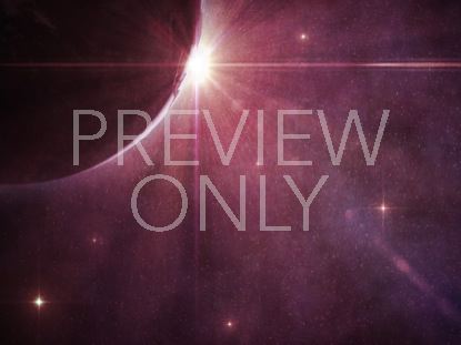 Cosmic Earth Stars Pink