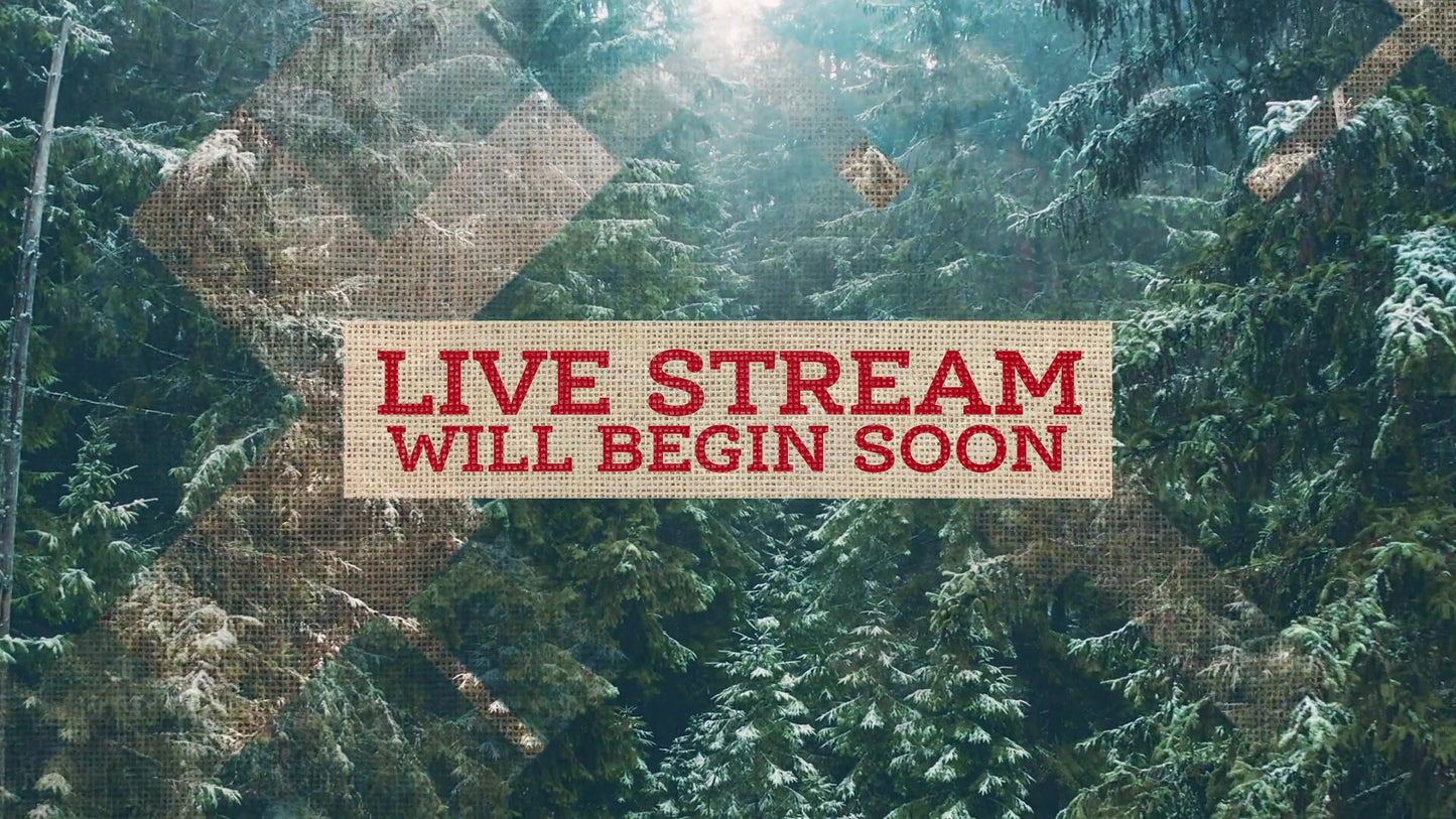 Rustic Christmas Live Stream