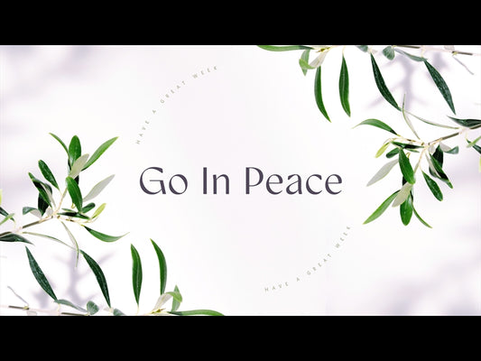 Fruit Of The Spirit Go In Peace