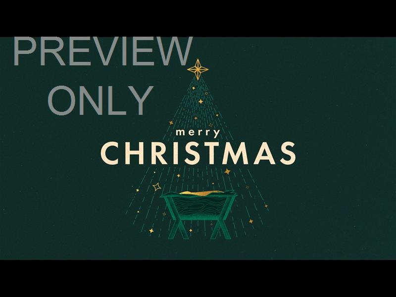 Light Lines Advent Merry Christmas Still