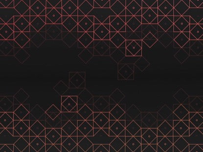 Diamond Pattern Orange
