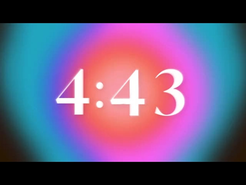 Ellipse Blur Countdown