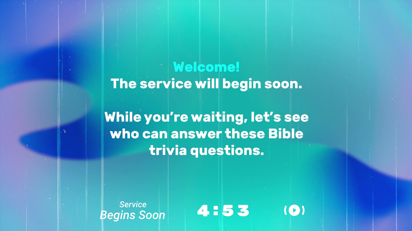 Soft Gradients Trivia Countdown